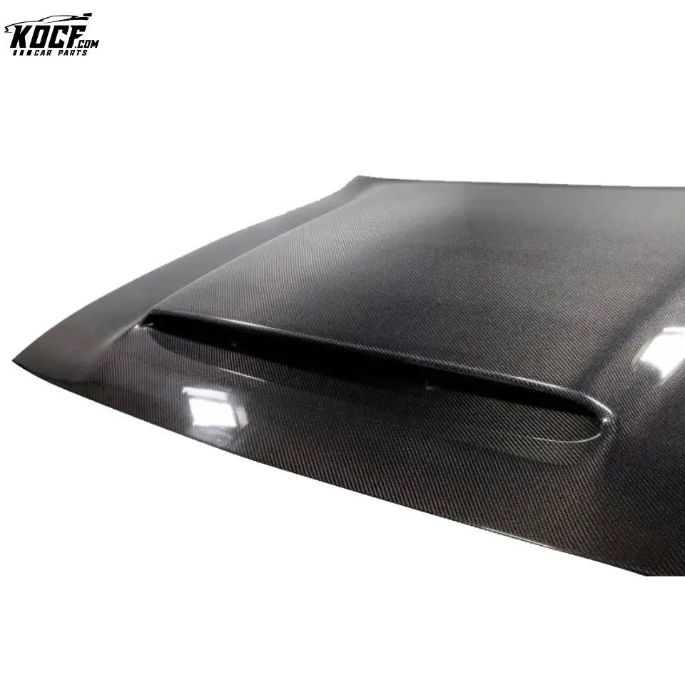 2008-2020 Demon style Carbon Fiber Front Bumper Hood For Dodge Challenger Hellcat
