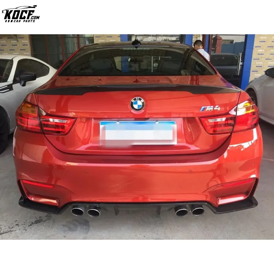 2014-2020 M3 F80 M4 F82 3DD style Carbon Fiber Rear Diffuser Spoiler Lip For BMW F80 F82 F83 M3 M4