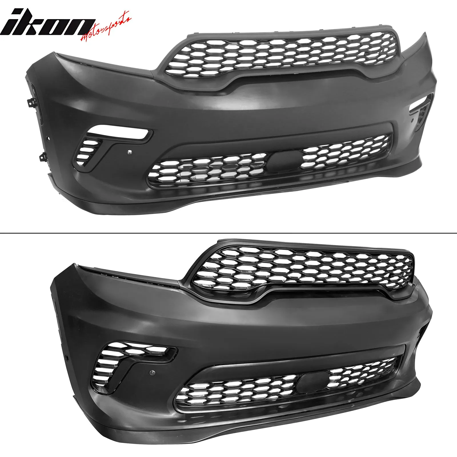 21-24 Dodge Durango Front Rear Bumper Cover Hellcat Style V1 Diffuser