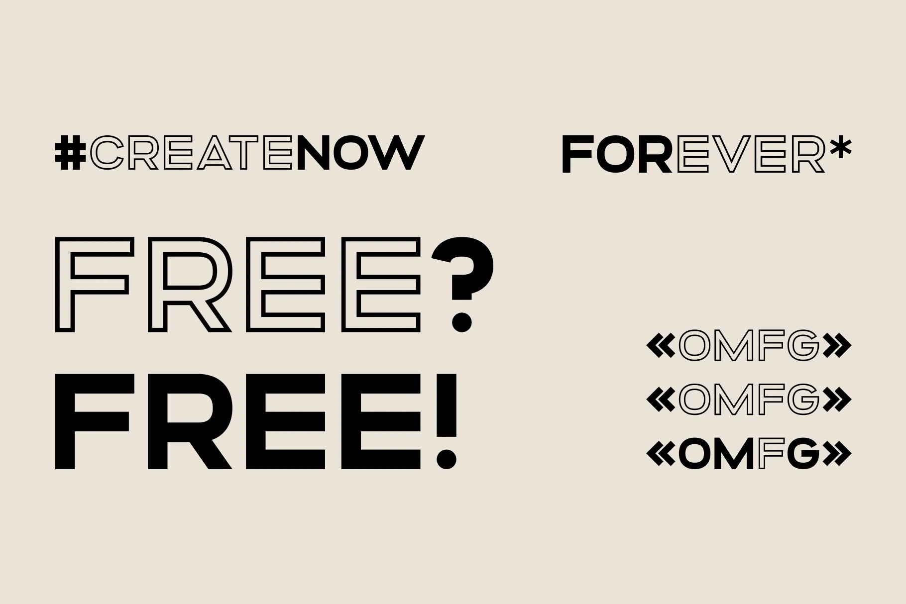 Altero - Sans Serif Font Family