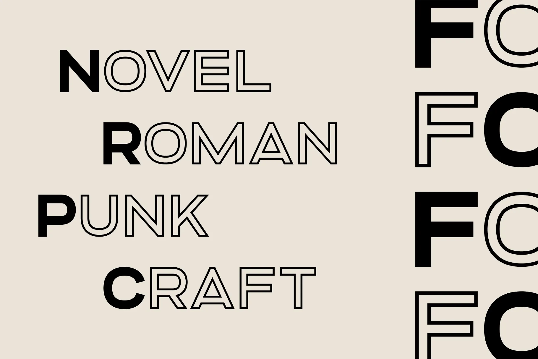 Altero - Sans Serif Font Family