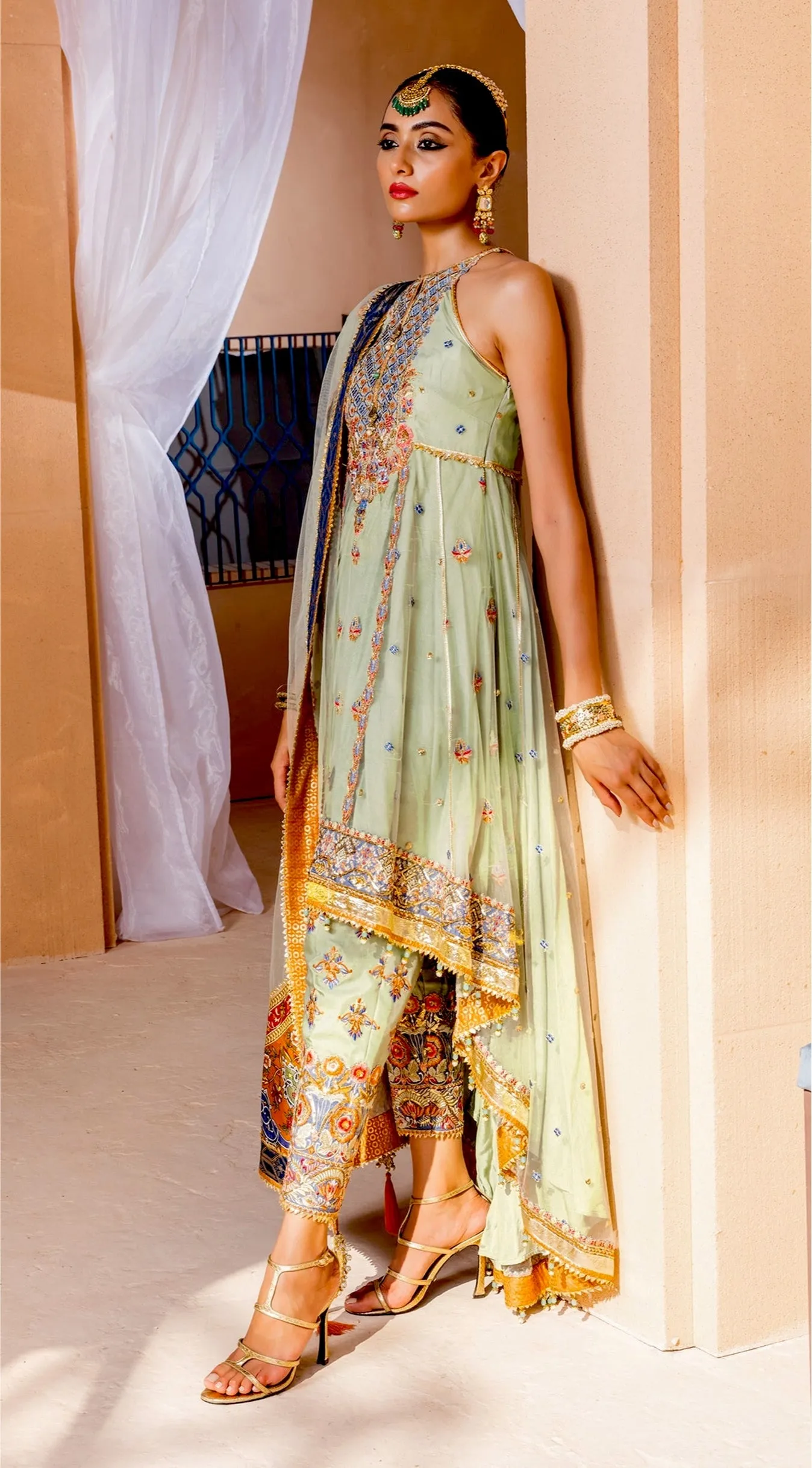 Anaya X Kamiar Rokni · Dhanak Mehndi Collection – MAHAM