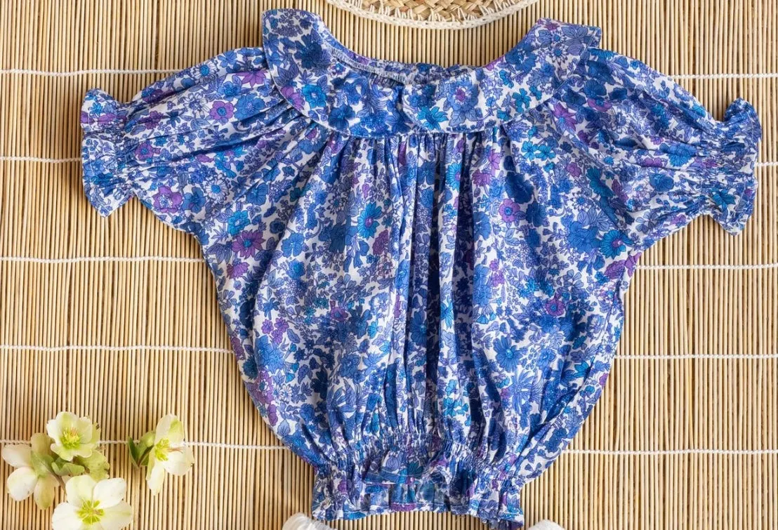 Ariel blouse Blue Aster