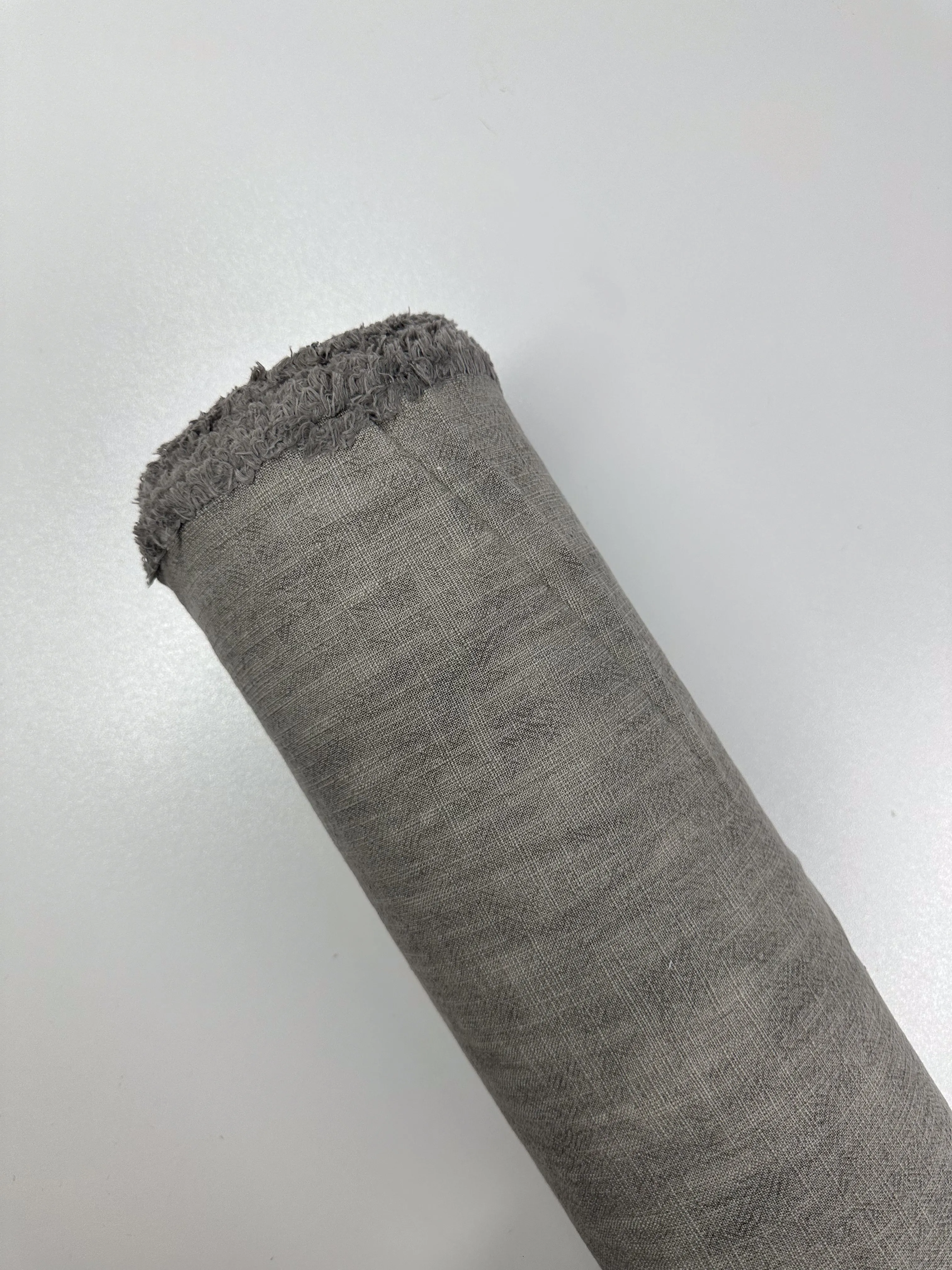 Basket Dyed Cotton - Silver Grey - 140cm