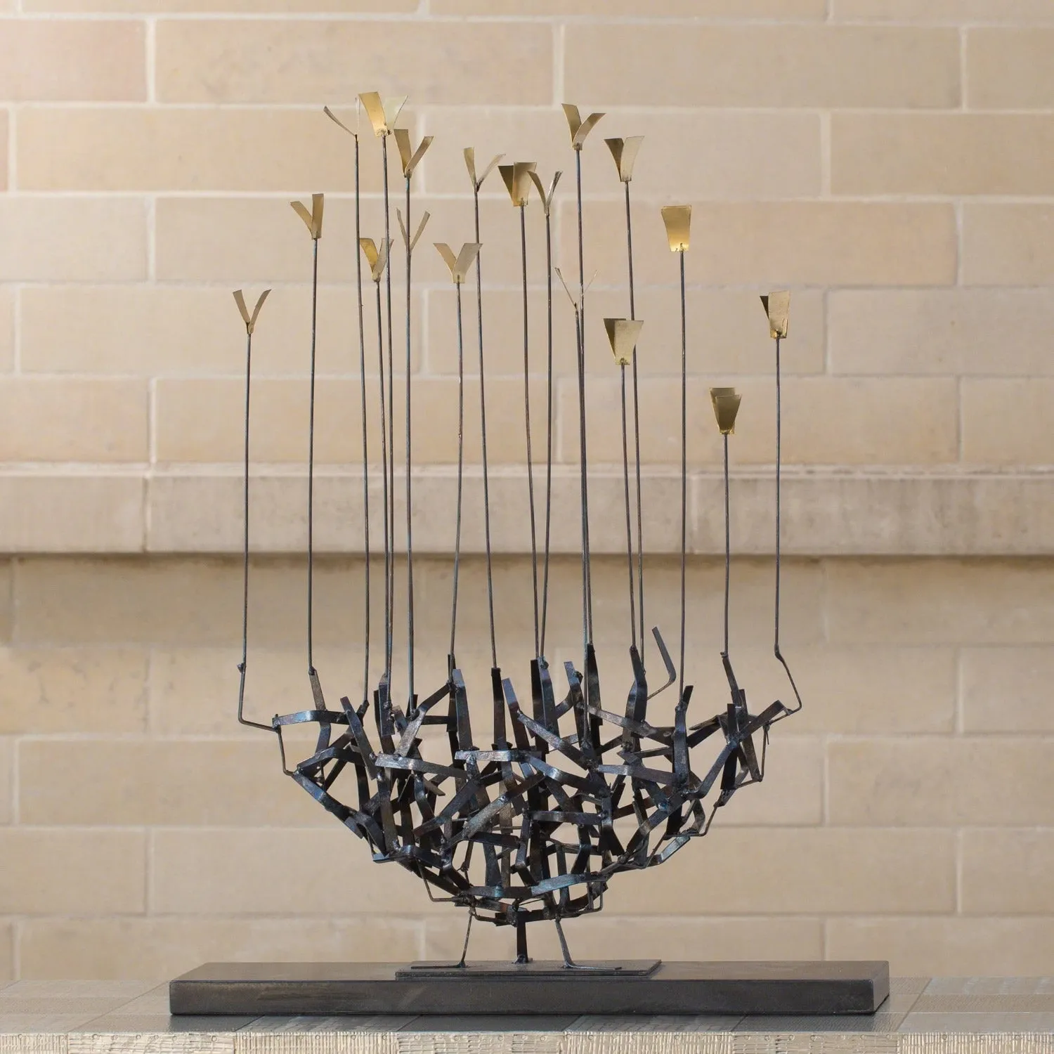 Bird Flock Sculpture