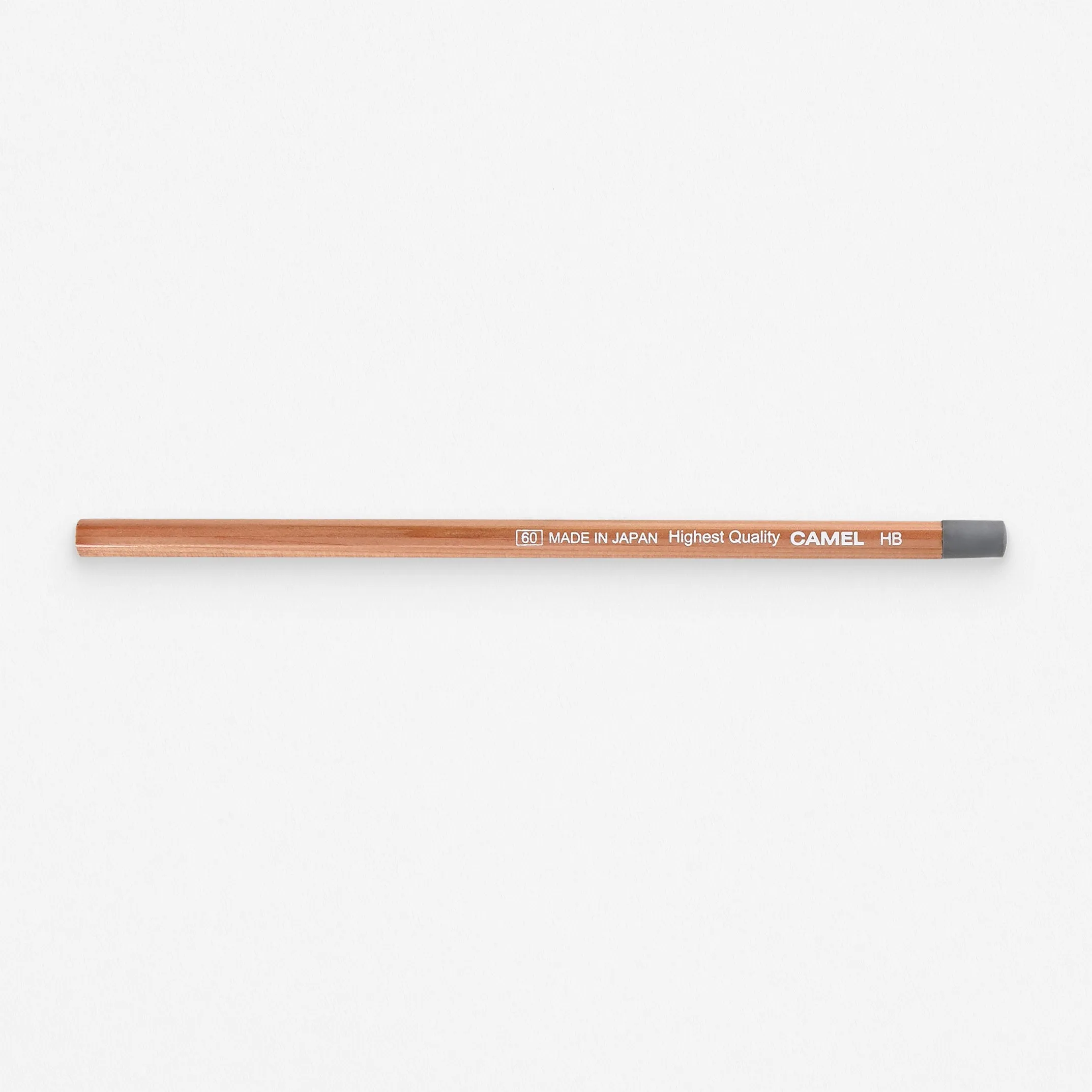 CA-P4 Natural Wood Pencil HB Grey Eraser