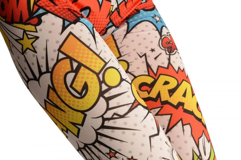 Comics Printed Wow Collage
