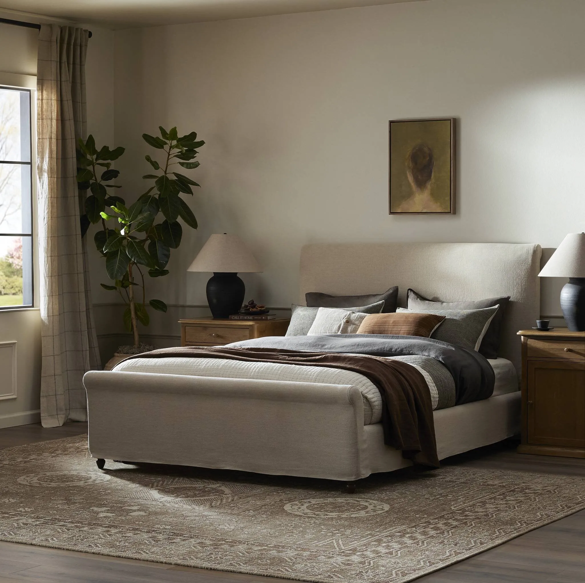 Dalia Bed - Dune