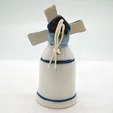 Decorative Thimble Blue and White Windmill