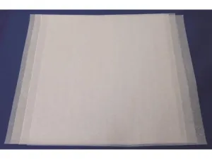 Durable 12" x 12" Flat Waxed Paper Sandwich Wrap 1000/PK