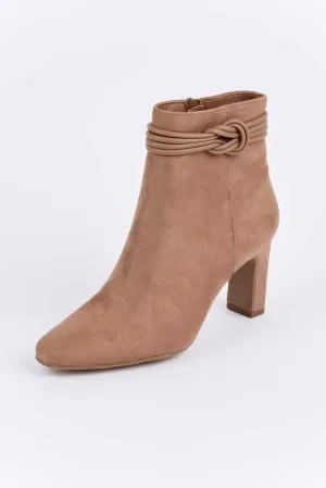 Erica Booties- Taupe