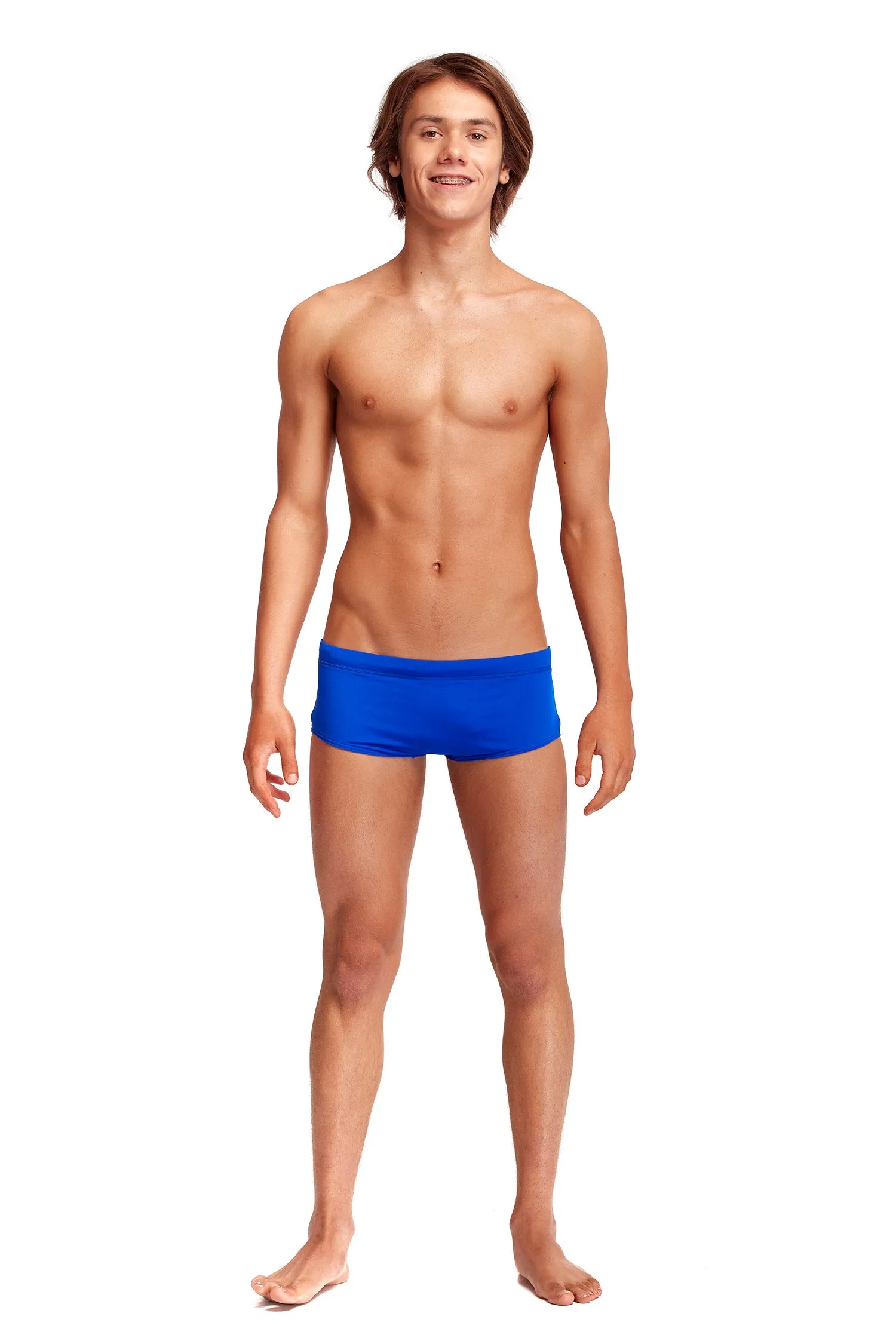 Funky Trunks Boy's Still Colour Sidewinder Trunks