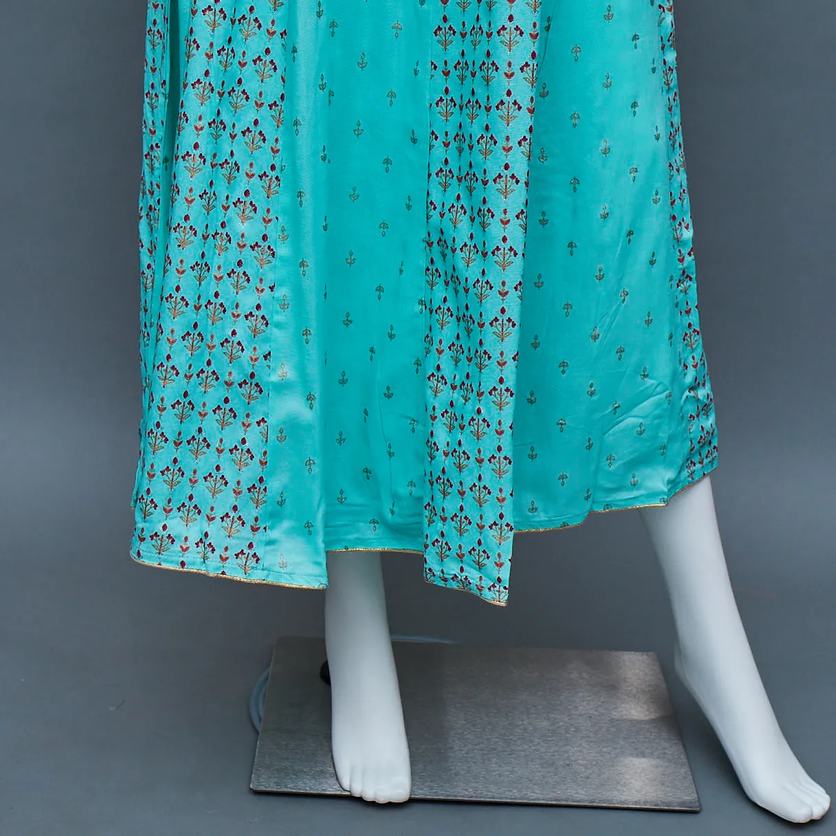 Green A-Line Kurti