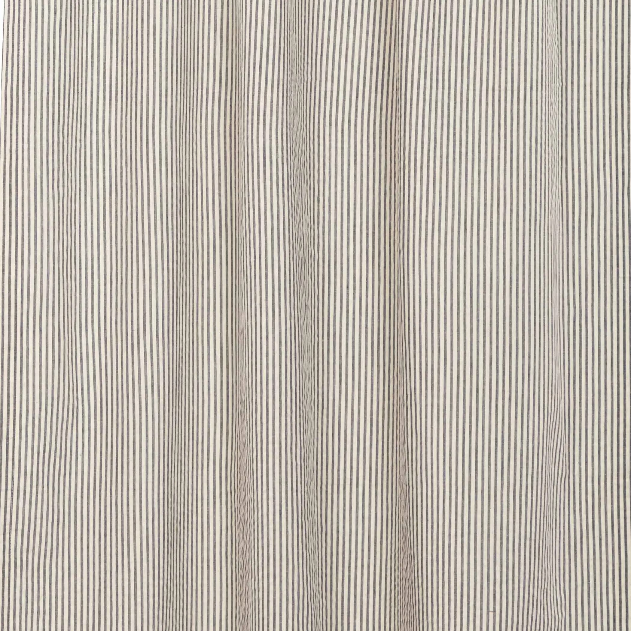 Hatteras Seersucker Blue Ticking Stripe Tier Set of 2