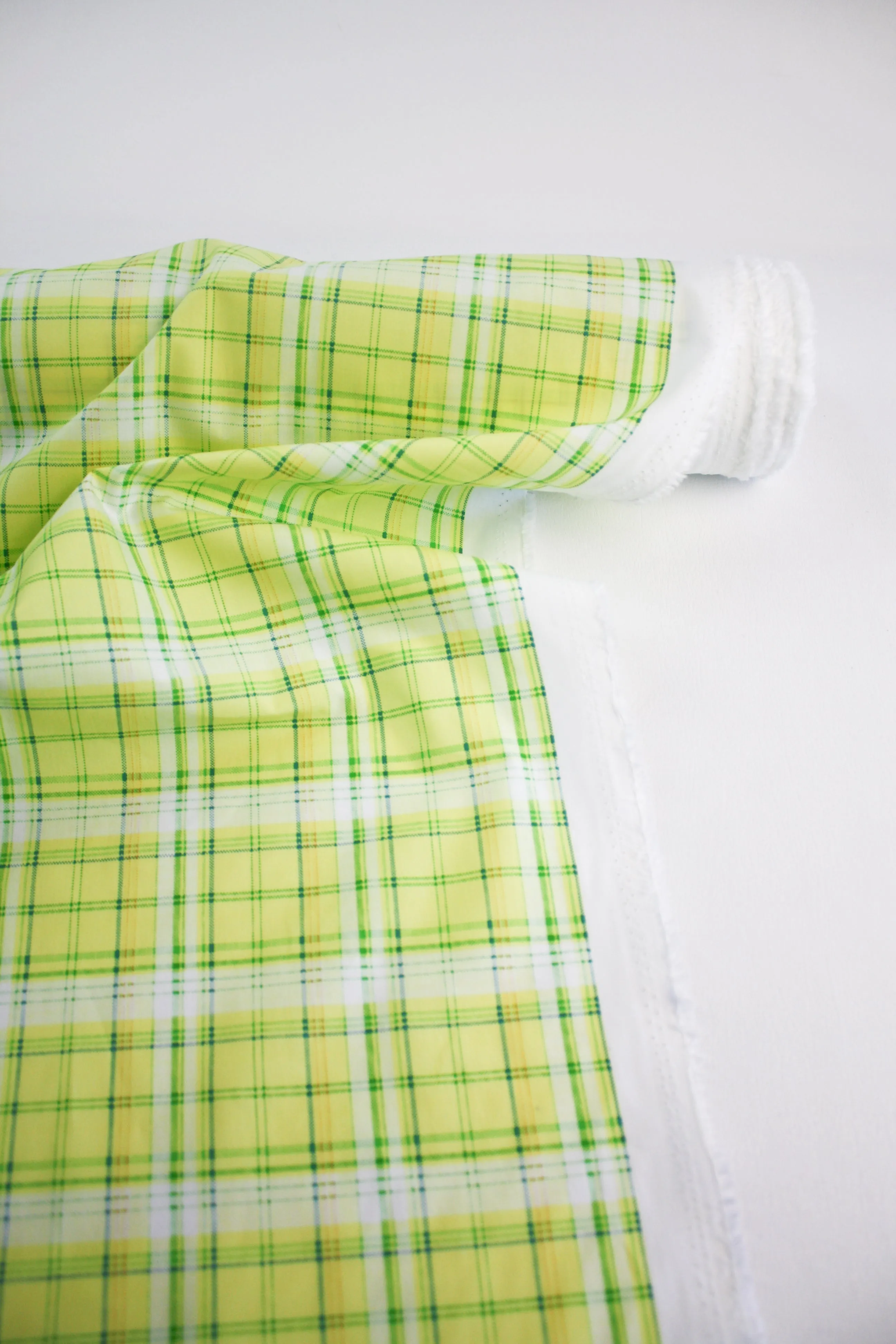 Imogen - Cotton Poplin | Lime Spritz