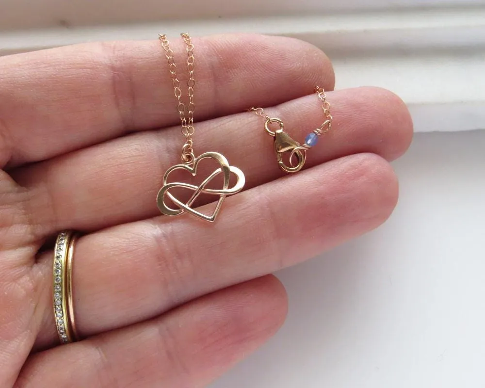 Infinity Heart Necklace