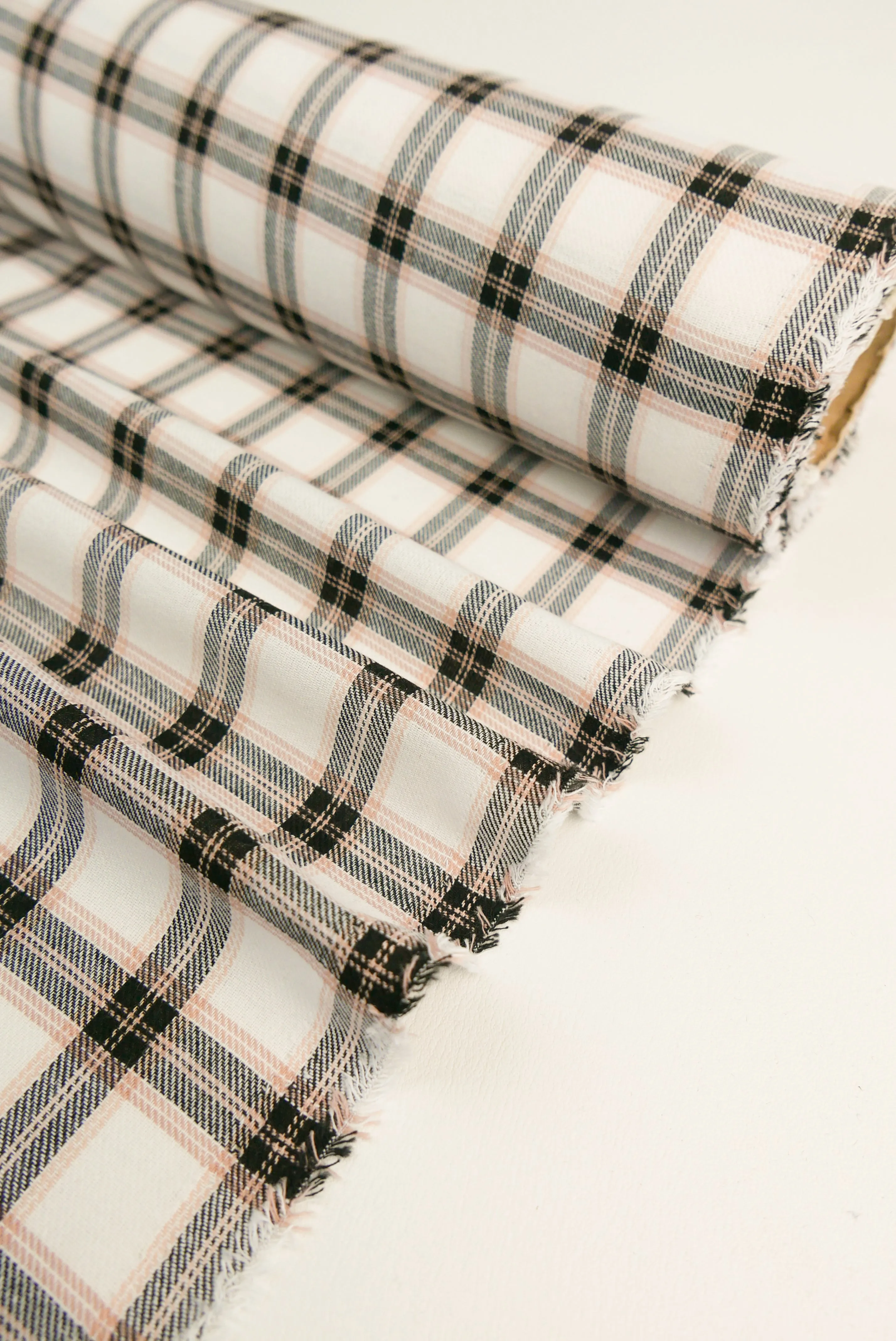 Jane - Yarn-Dyed Cotton | Peach