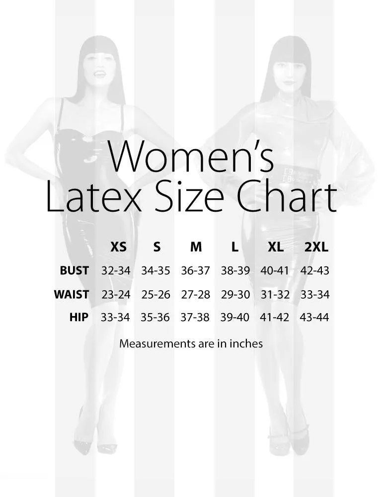 Latex Micro Mini Skirt