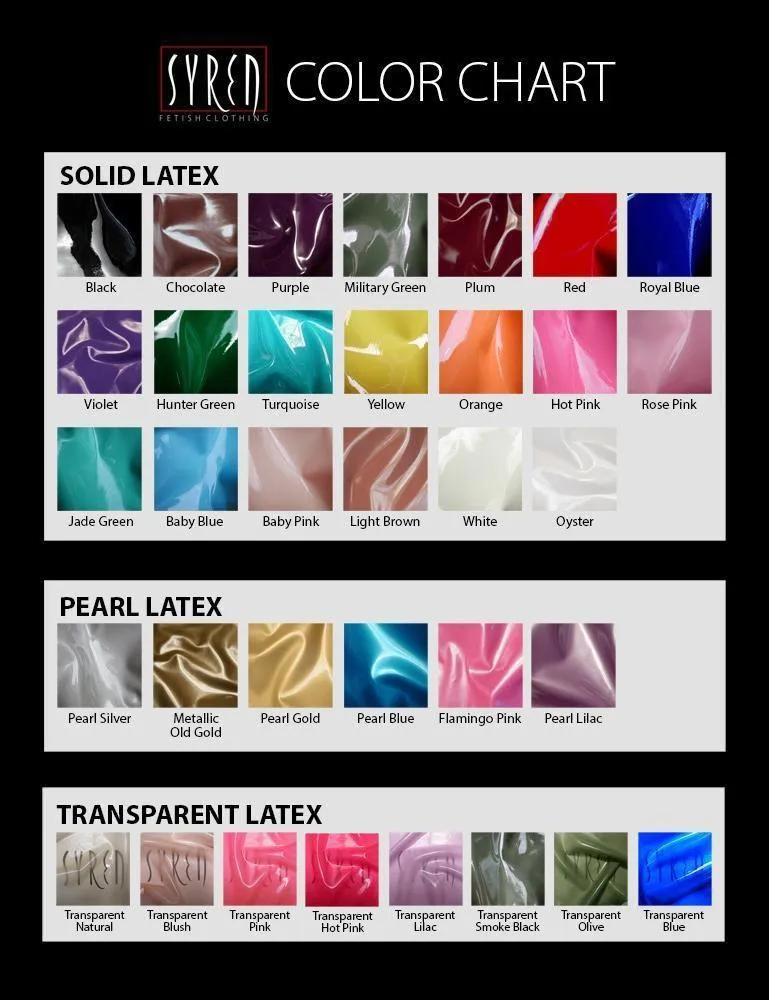 Latex Micro Mini Skirt
