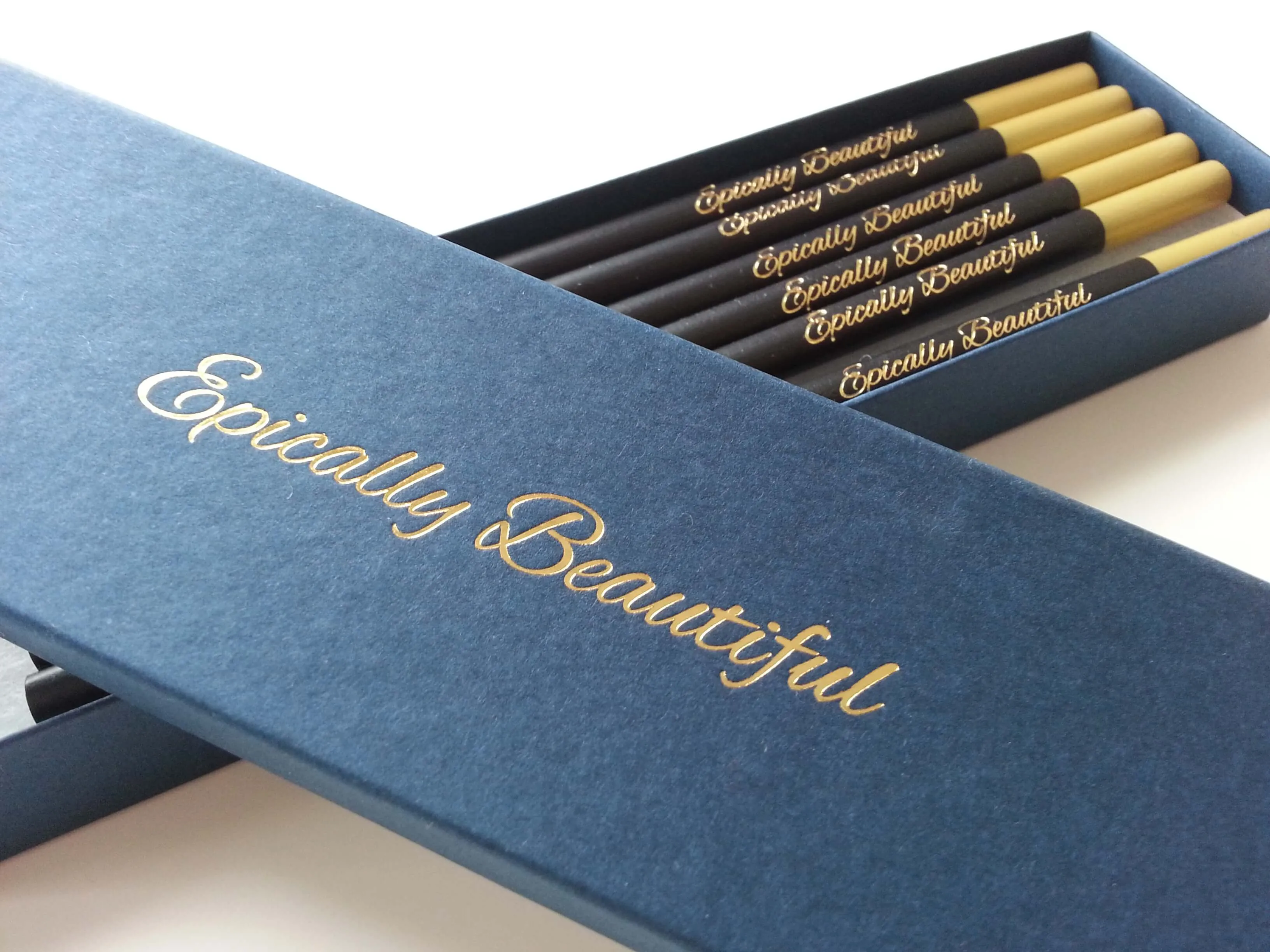 Luxury Pencils Boxset | Black and Gold