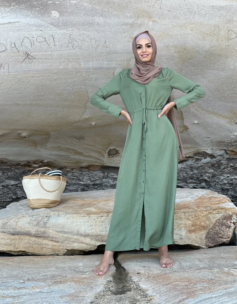 Marisa Drawstring Maxi