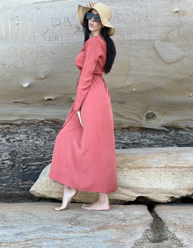 Marisa Drawstring Maxi