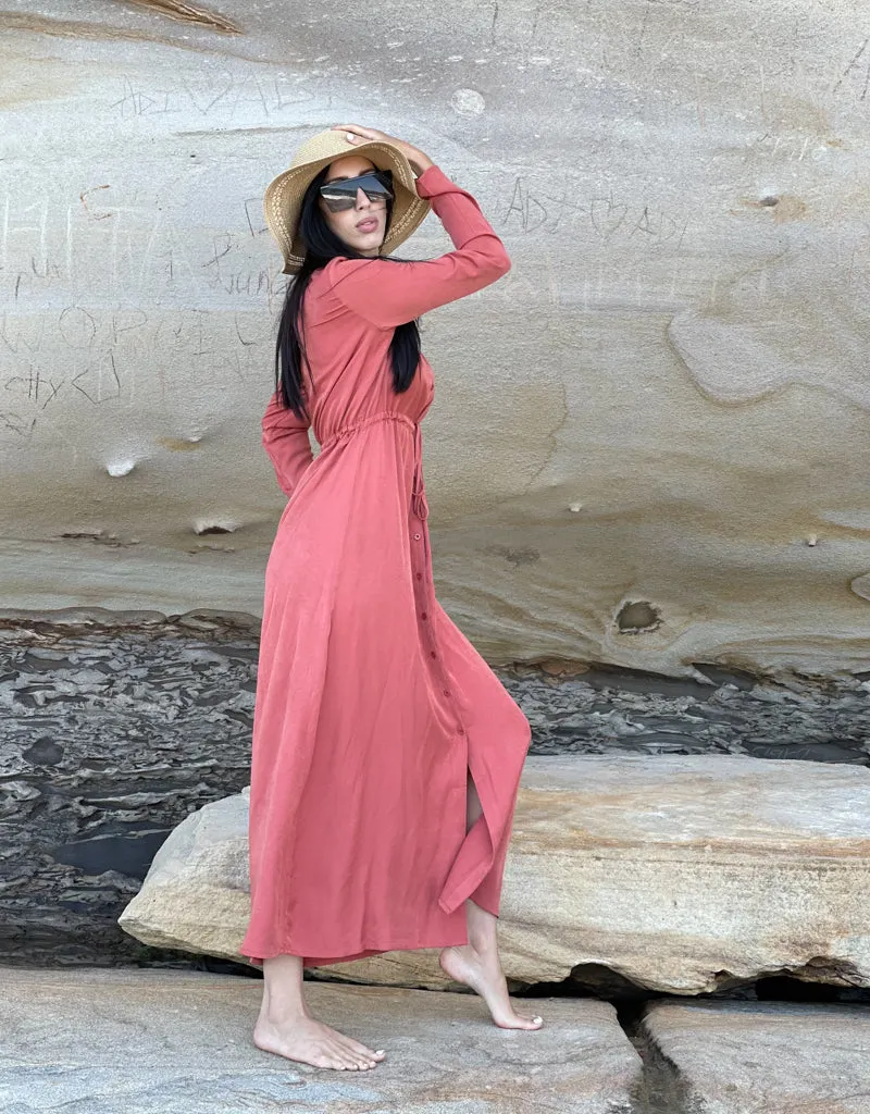Marisa Drawstring Maxi