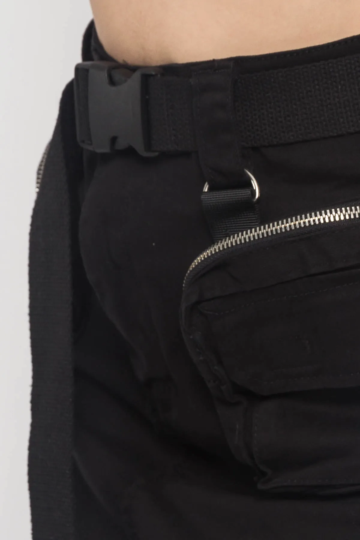 Military Style Utility Pocket Skirt