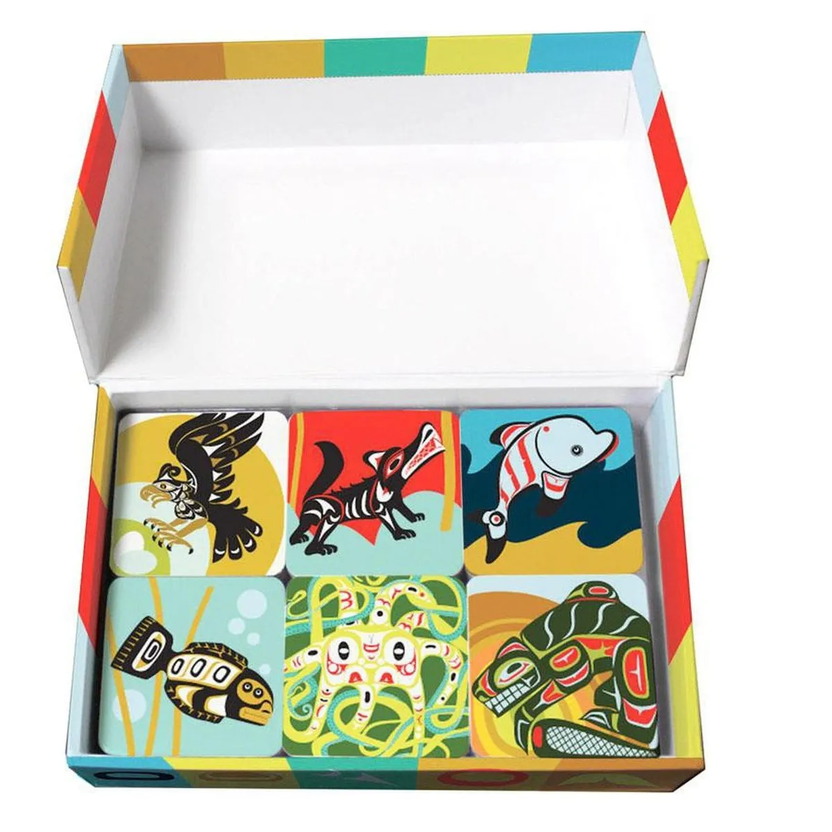 Northwest Coast matching game