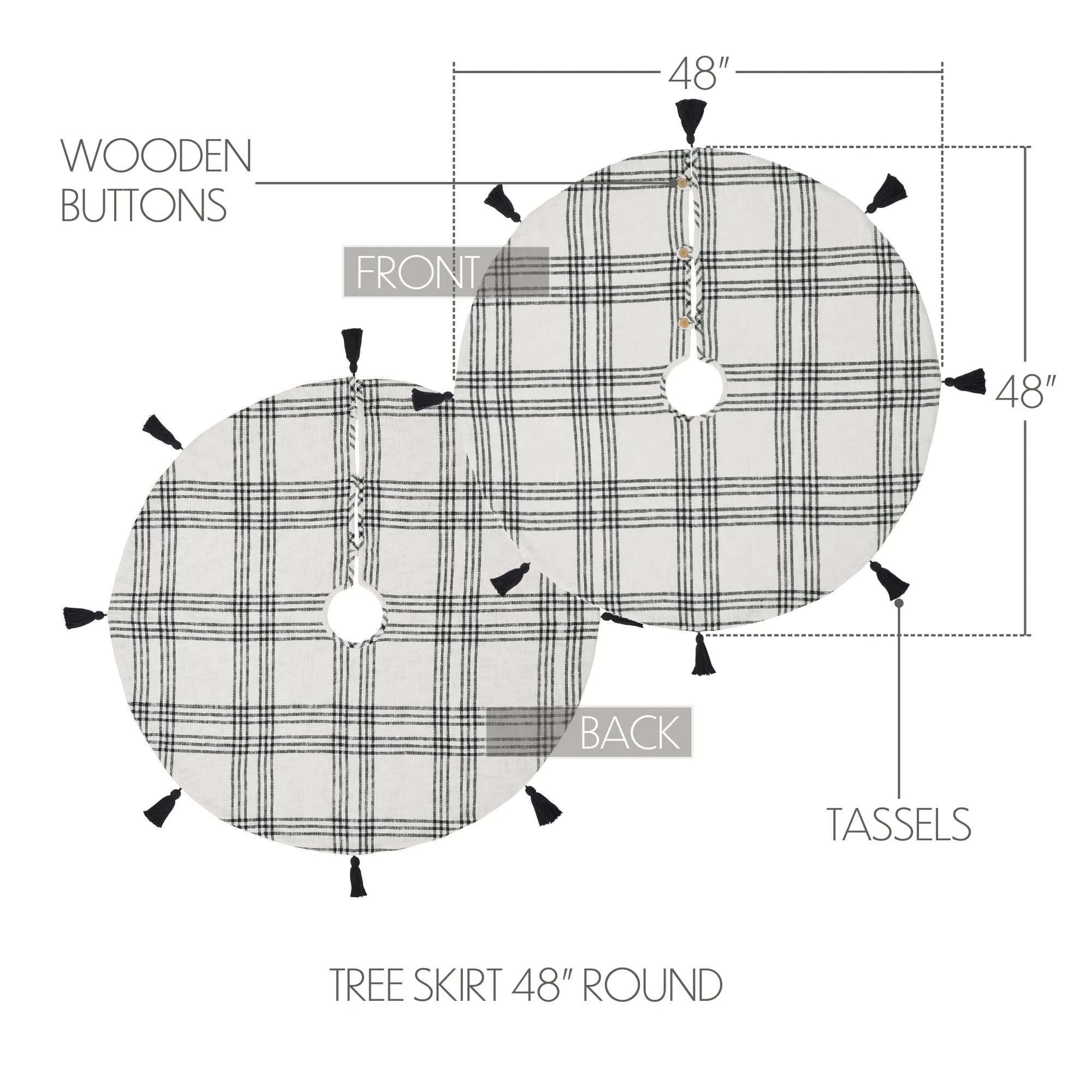 Plaid Tree Skirt