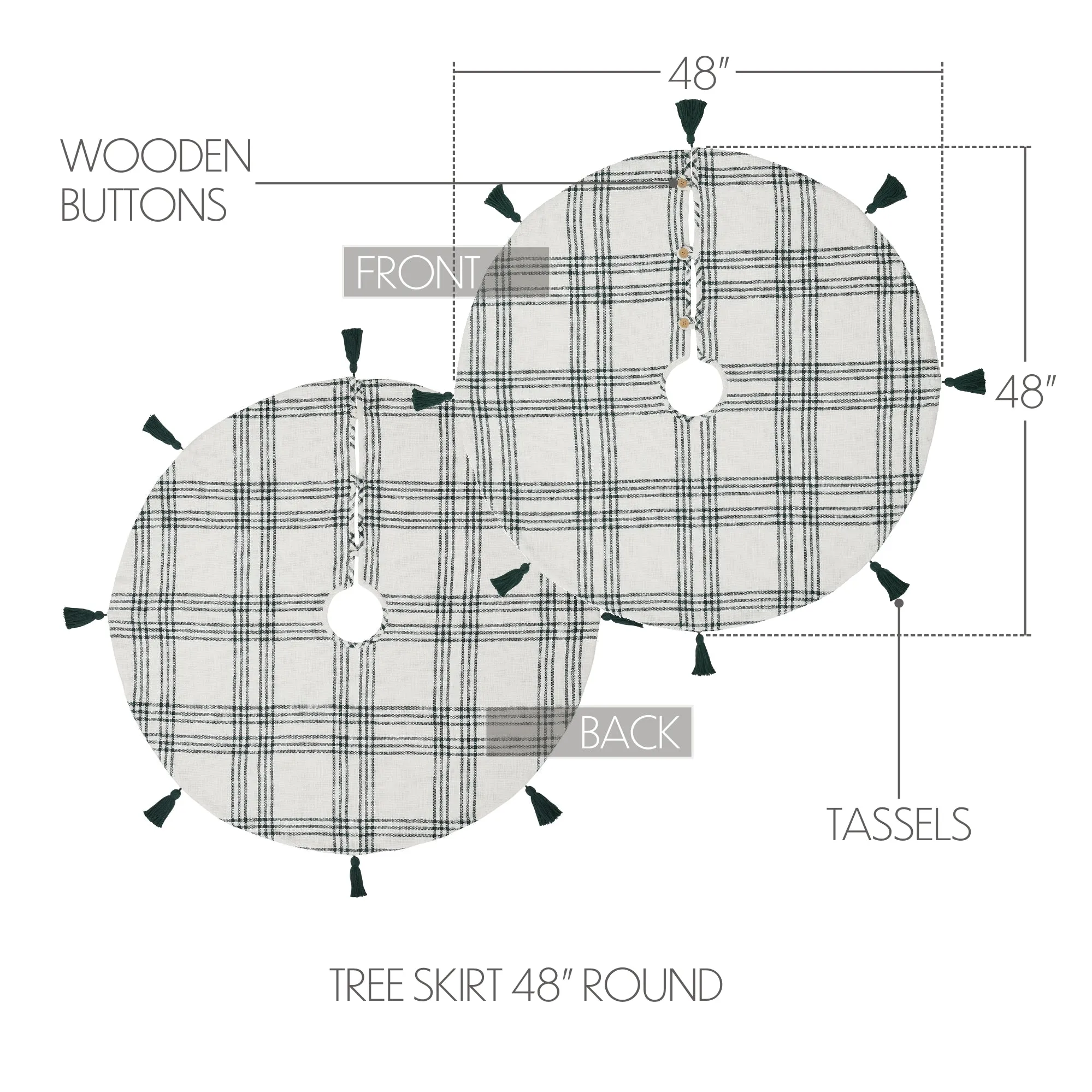 Plaid Tree Skirt