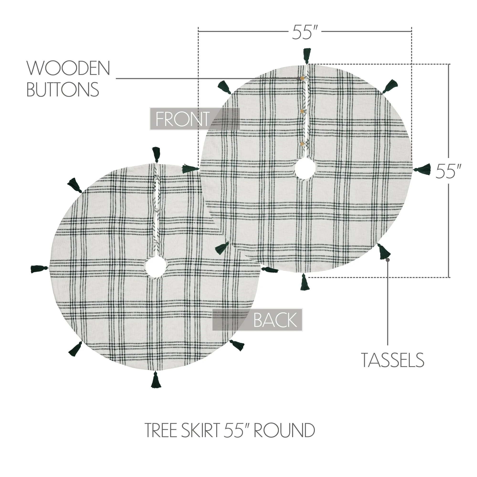 Plaid Tree Skirt