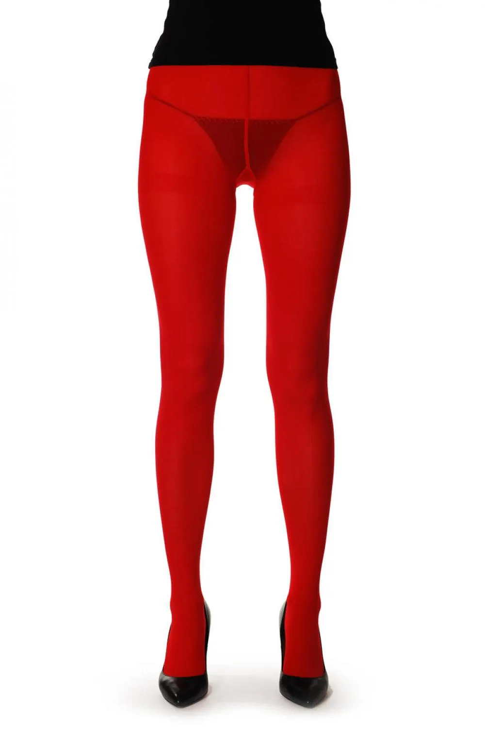 Plain Red 80 Denier