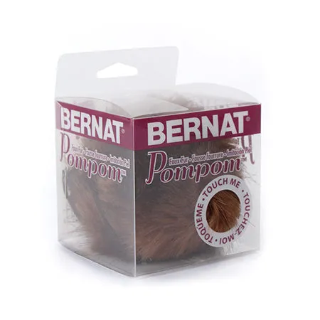 Polyester Pompom – Brown muskrat