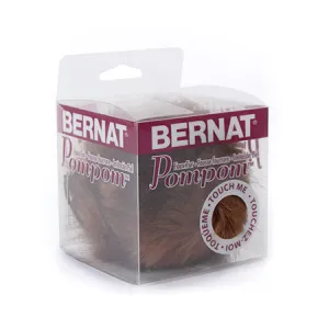 Polyester Pompom – Brown muskrat
