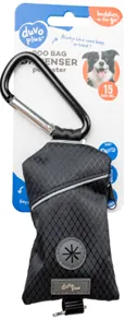 POOP BAG DISPENSER POLYESTER 6x20x1.35cm
