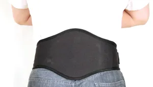 Premiere Magnet Lumbar Support, XX-Large, Black