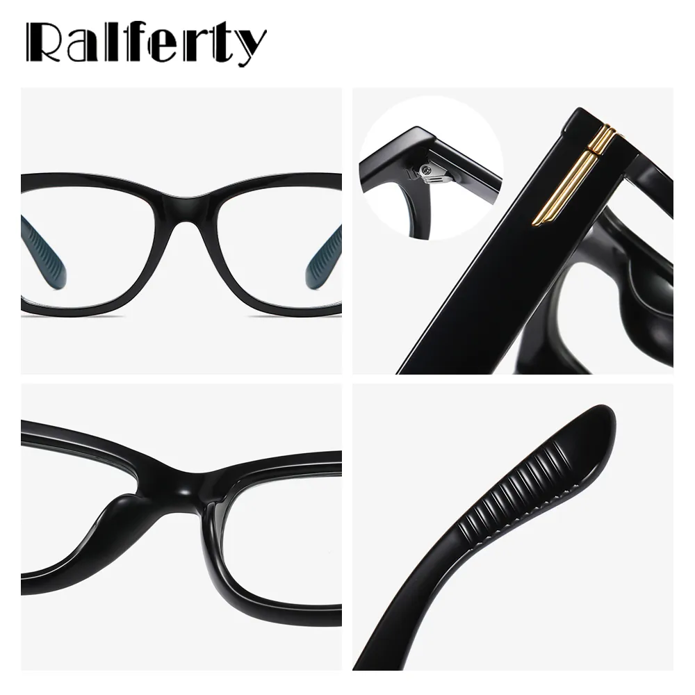 Ralferty Men's Eyeglasses Anti Blue Light D3393