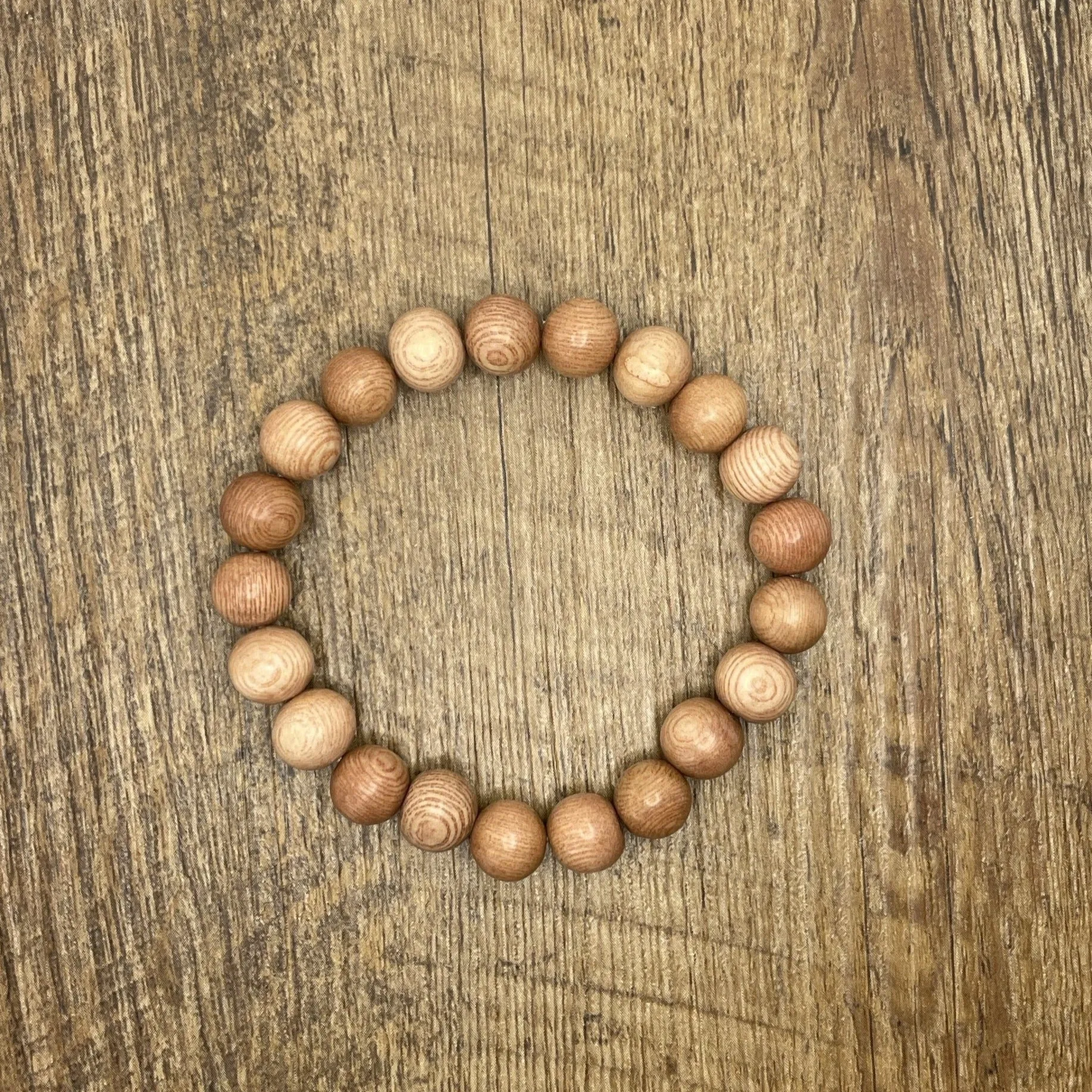 Rose Wood 10mm Bracelet