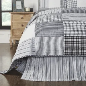 Sawyer Mill Black Bed Skirt