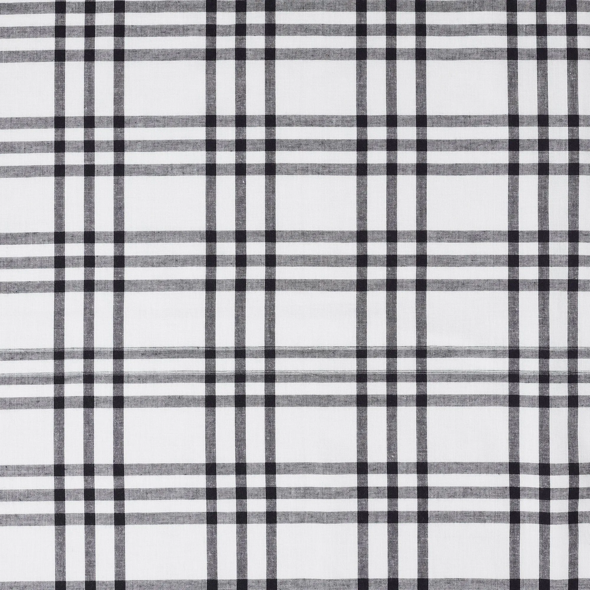 Sawyer Mill Black Plaid Panel Set of 2 84x40