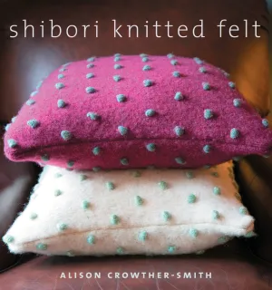 Shibori Knitted Felt