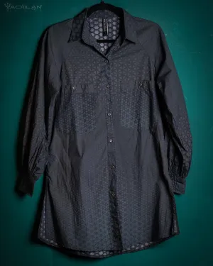 Shirt Woman Longsleeve Piratechic / Cotton Popeline - ARAKIS