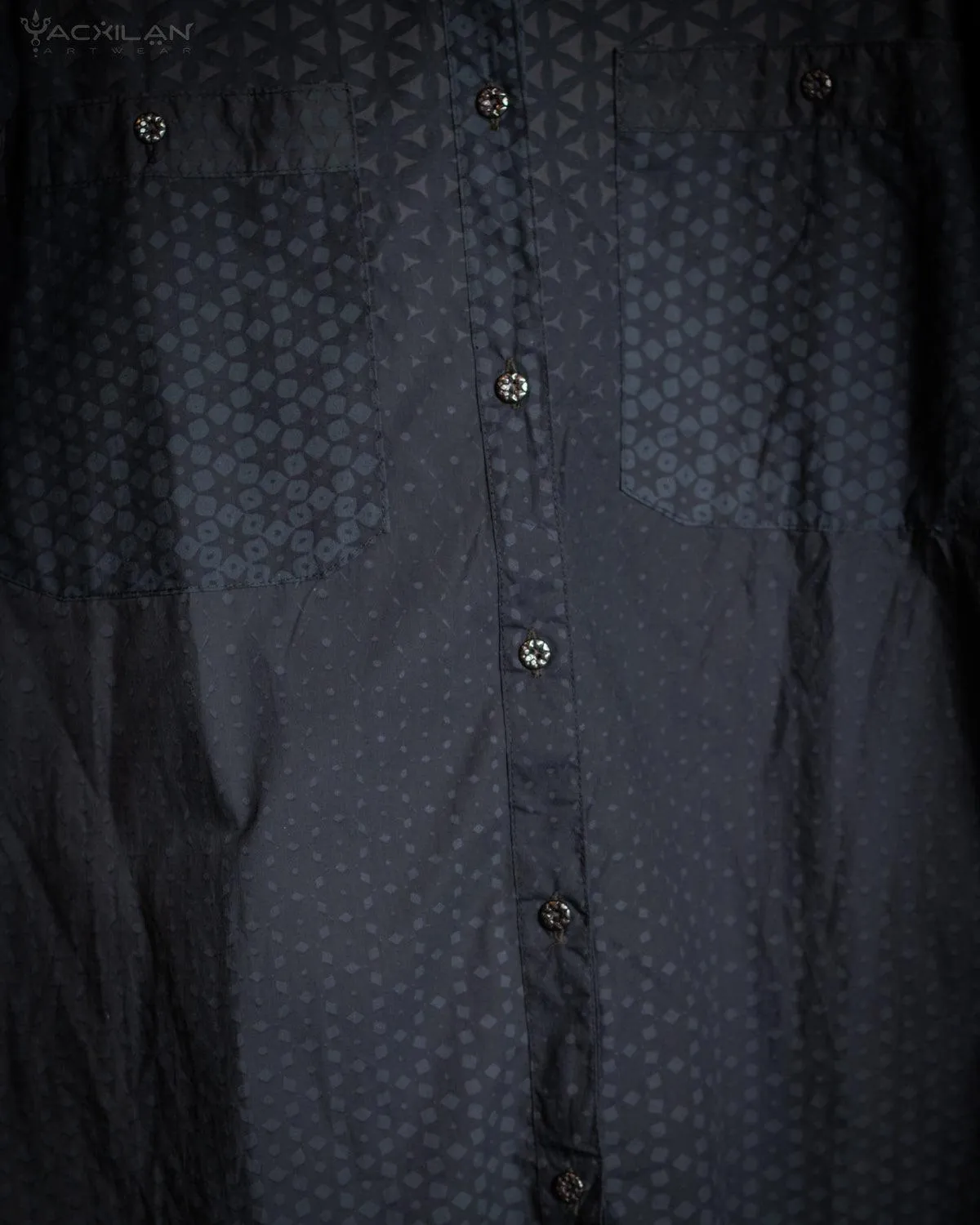Shirt Woman Longsleeve Piratechic / Cotton Popeline - ARAKIS