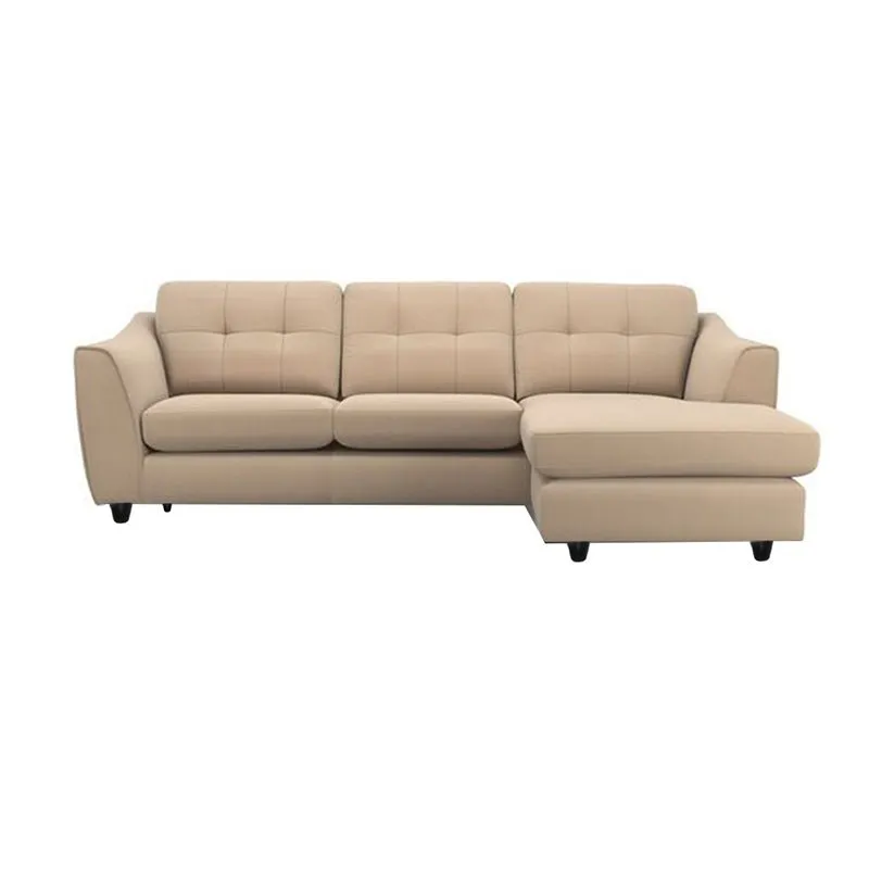 Silvia 4 Seater Fabric L Shape Sofa For Living Room