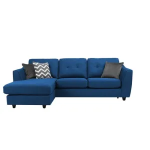 Silvia 4 Seater Fabric L Shape Sofa For Living Room