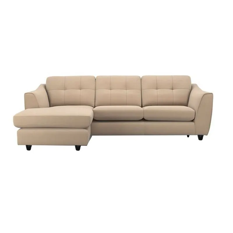 Silvia 4 Seater Fabric L Shape Sofa For Living Room