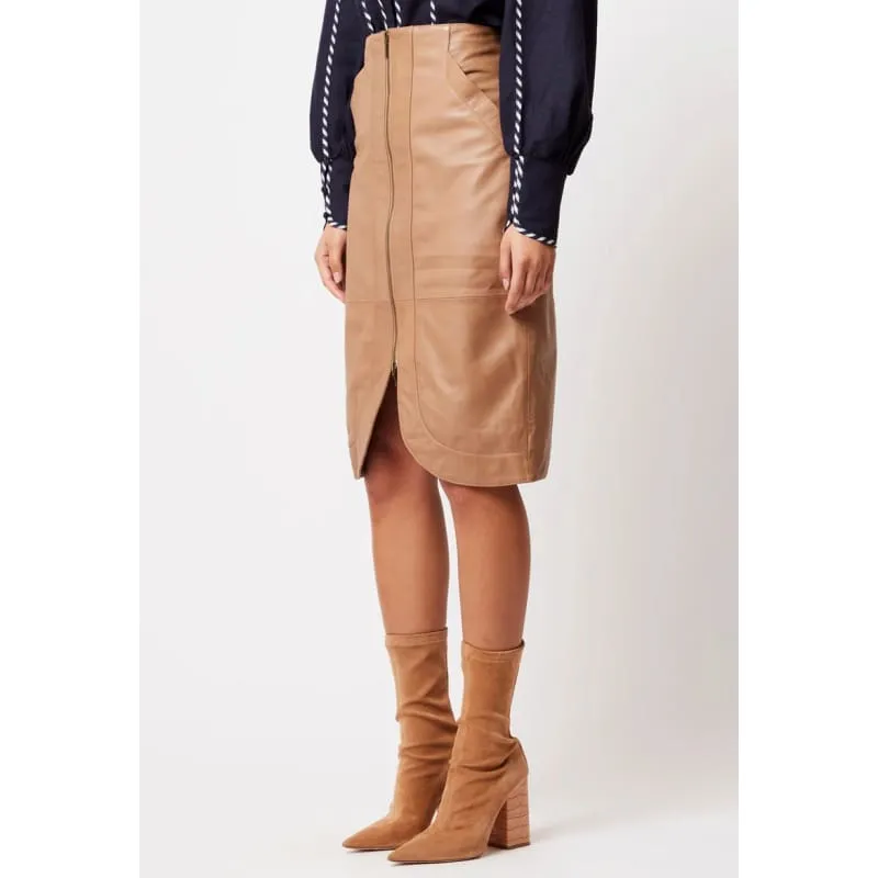 Stella Leather Skirt | Husk