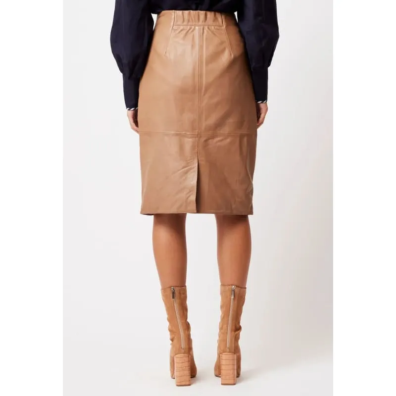 Stella Leather Skirt | Husk