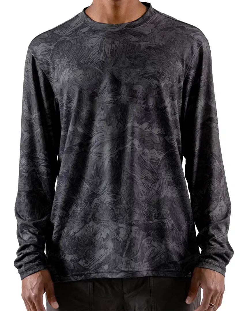Tech Tee Ls T-Shirt - Mtn Camo